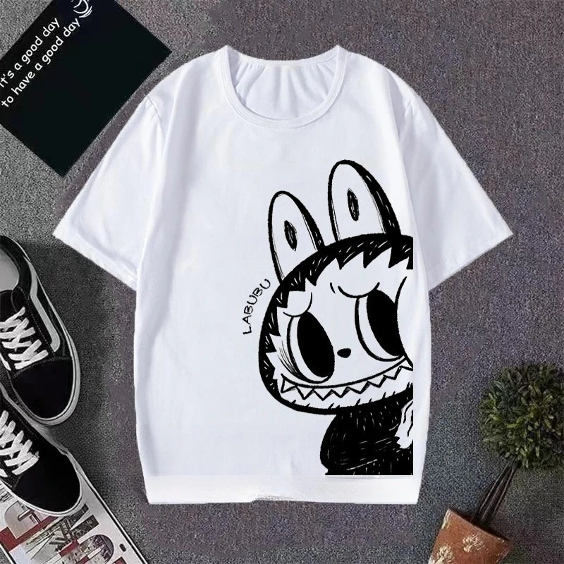 2025 Rabub Short-sleeved Men's and Women's T-shirts Funny Cute Funny Boys and Girls Tops Half-sleeved T Summer - Image 10