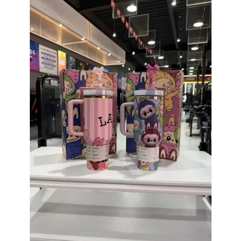 40OZ stainless steel insulated cup, stainless steel insulated vacuum insulated car cup sports outdoor travel 304 - Image 6