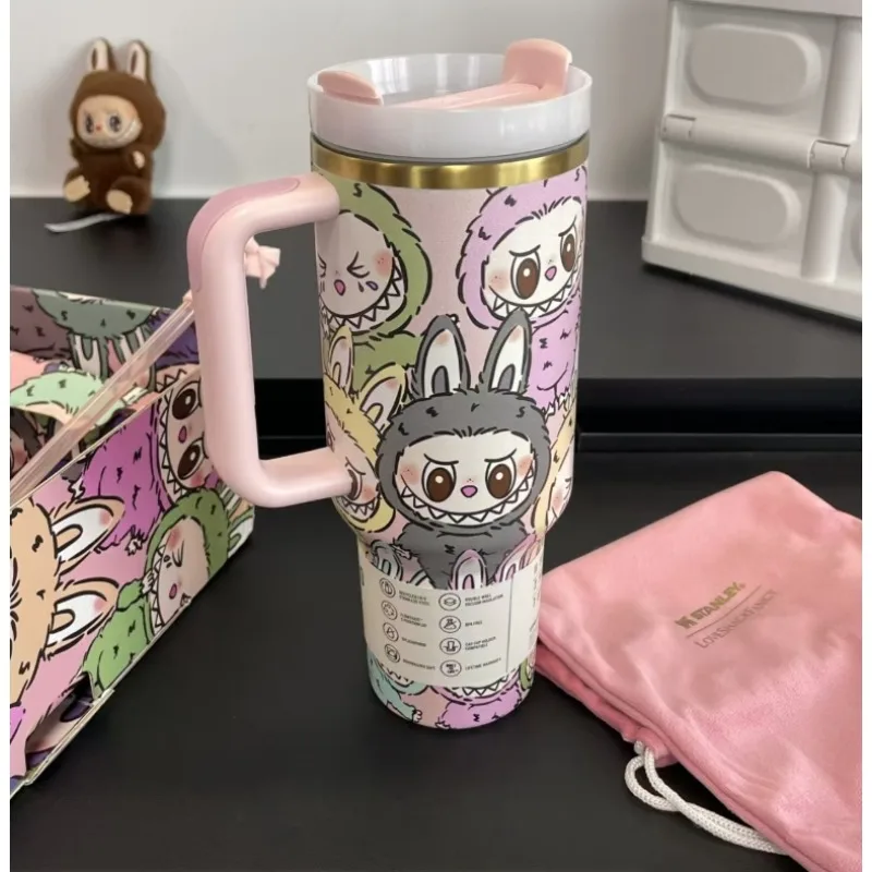 40OZ stainless steel insulated cup, stainless steel insulated vacuum insulated car cup sports outdoor travel 304 - Image 4